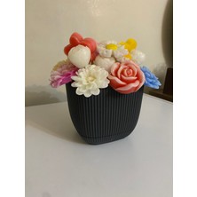 Bambumum Büyük Boy Mum Çiçek