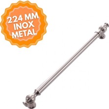 Ebrar Inox 224 mm Kulp Lüks Country Mutfak Mobilya Dolap Çekmece Kulpu