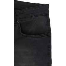 Fistan Store Erkek Füme Yüksek Bel Rahat Kesim Boru Paça Büyük Beden Jean Pantolon
