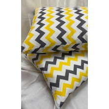 2 Adet Fermuarlı Yastık Kılıfı | 50X70 cm | %90 Pamuk