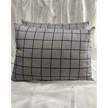 2 Adet Fermuarlı Yastık Kılıfı | 50X70 cm | %90 Pamuk