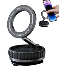 Plentiful Manyetik Araç Telefon Tutucu 360 Derece Dönebilir Araç Cam Ayna Uyumlu K11