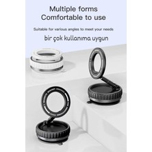 Plentiful Manyetik Araç Telefon Tutucu 360 Derece Dönebilir Araç Cam Ayna Uyumlu K11