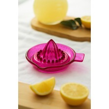 Akrilik Pembe Limon Sıkacağı Pratik Limon Sıkacağı