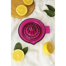 Akrilik Pembe Limon Sıkacağı Pratik Limon Sıkacağı