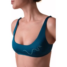 Sogliola Bikini Takımı | Retro Stil, Ayarlanabilir Askılar, Çıkarılabilir Kaplı Yüzücü Bikini Takımı