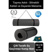 Taşıma Askılı 150 cm Dayanıklı Kaymaz Su Geçirmez Kamp Dağcılık Matı Rahat Konforlu Taşınabilir