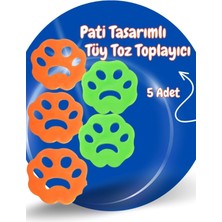 Arven ToysTüy Toz Toplayıcı Özel Pati Tasarımlı 5 Adet