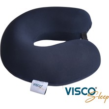 Visco Seyahat Yastığı Penye Pamuk Kılıflı 30X35X10 cm