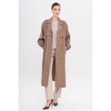 Reglan Kol Işleme Detaylı Astarsız Modal Kap A.kahve 6735