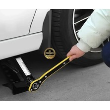 Fiat Egea Sedan 2017-2018-2019-2020-2021-2022-2023-2024-2025 Oto Kriko 1.5 Ton Evrensel Siyah/Kırmızı 