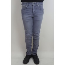 Denim Cartel Fistan Store Erkek Gri Normal Bel Normal Kesim Dar Paça Jean Pantolon