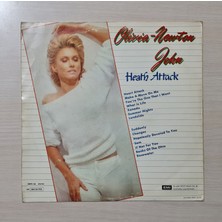 Olivia Newton-John - Heath Attack - ***yanlış Basılan Kapaklı Versiyon*** - 1983 - Dönem Baskı Plak - Longplay - Lp