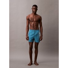 Calvin Klein Mavi Erkek Şort Mayo KM0KM01092CJ6