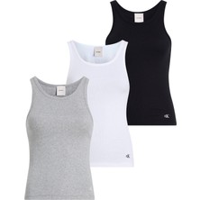 Calvın Kleın Scoop Neck Cotton Tank 3pk Atlet