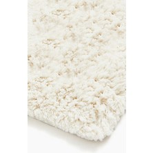 50X80 2 Adet Kemik Yumoş Peluş Kaymaz Taban Yıkanabilir Banyo Paspası