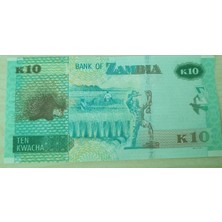 Koleksiyon Zambia 10 Kwacha Çil