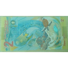 Koleksiyon Eastern Caribbean 2 Dollar Tip(Polymer)Çil