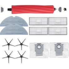 Roborge Roborock S7 Max V Ultra Robot Süpürge Uyumlu 13'lü Yedek Parça Seti