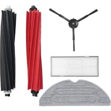 Roborge Roborock S8 Pro Ultra Robot Süpürge Uyumlu 5'li Yedek Parça Seti