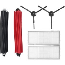 Roborge Roborock S8 Pro Ultra Robot Süpürge Uyumlu 6'lı Yedek Parça Seti