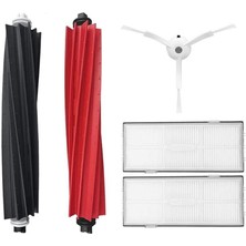 Roborge Roborock S8 Pro Ultra Robot Süpürge Uyumlu 5'li Yedek Parça Seti