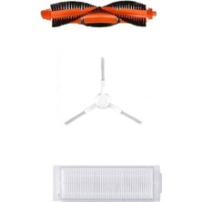 Roborge Karcher RCV 3 Robot Süpürge Uyumlu 3'lü - Yedek Parça Seti - Muadil Ürün