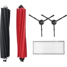 Roborge Roborock S8 + Robot Süpürge Uyumlu 5'li Yedek Parça Seti