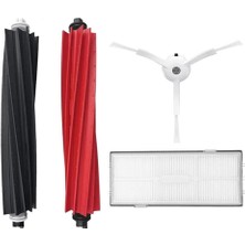 Roborge Roborock S8 Pro Ultra Robot Süpürge Uyumlu 4'lü Yedek Parça Seti