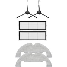 Roborge Dreame D10S Plus Robot Süpürge Uyumlu 6'lı Yedek Parça Seti