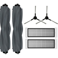 Roborge Dreame L10S Pro (RLS6L) Robot Süpürge Uyumlu 6'lı Yedek Parça Seti