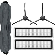 Roborge Dreame Bot D10S Robot Süpürge Uyumlu 5'li Yedek Parça Seti