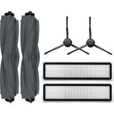 Roborge Dreame Bot D10S Robot Süpürge Uyumlu 6'lı Yedek Parça Seti