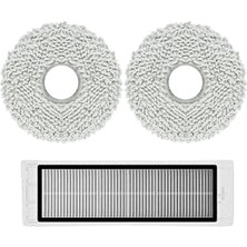 Roborge Xiaomi X20+ (B101GL) Robot Süpürge Uyumlu 3'lü Yedek Parça Seti