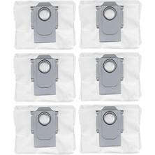 Roborge Roborock Q5 Pro Robot Süpürge Uyumlu 6'lı Toz Torbası