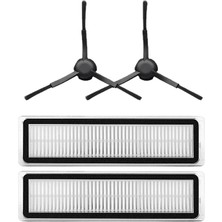 Roborge Dreame Bot D10S Pro Robot Süpürge Uyumlu 4'lü Yedek Parça Seti