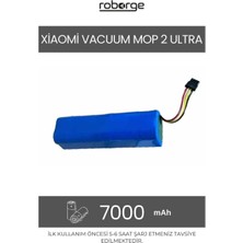 Roborge Xiaomi Vacuum Mop 2 Ultra (STYTJ05ZHMHW) Robot Süpürge Uyumlu Batarya 7000 Mah - Muadil Ürün