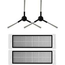 Roborge Dreame L10S Pro Gen 2 Robot Süpürge Uyumlu 4'lü yedek Parça Seti