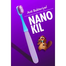 Glimo Kids Çocuk Diş Fırçası 3-8 Yaş | Diş Eti Dostu Yumuşak Kıl, Eğlenceli Tasarım |çocuklara Özel,mavi