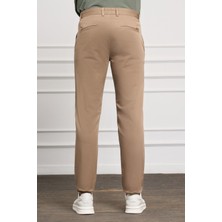 Morven  Erkek Vizon Slim Fit Chino Pantolon