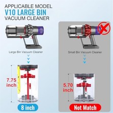 Dyson V10 SV12 Elektrikli Süpürge Kutusu Için Yükseltilmiş Çöp Kutusu, Dyson Parça No. 969509-01 Için Büyük Toz Kutusunun Değiştirilmesi (Yurt Dışından)
