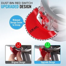 Dyson V10 SV12 Elektrikli Süpürge Kutusu Için Yükseltilmiş Çöp Kutusu, Dyson Parça No. 969509-01 Için Büyük Toz Kutusunun Değiştirilmesi (Yurt Dışından)