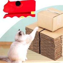 Steellaar Kendin Yap Kedi Tırmalama Tahtası Kesme Karton Geri Dönüşüm Kesme Aleti A (Yurt Dışından)
