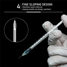Steellaar Iğneli Insülin Şırıngası 30G 1 Ml/cc 1/2-Inç (13MM) (Yurt Dışından)