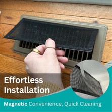 Timeless Tre Zemin Havalandırma Davlumbazları - Hvac Zemin Izgaraları Için Yıkanabilir Ağ Ekran Kapakları (Yurt Dışından)
