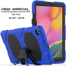 Newface Samsung Galaxy T510 Tab A 10.1 Kılıf Griffin Tablet Kapak - Mavi Bstmy