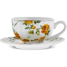 Karaca Flora 6 Kişilik Kahve Fincan Takımı 90 ml