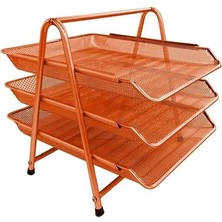 Mas Evrak Rafı Perforelı 3 Lu 523 Turuncu