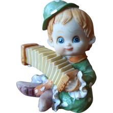 Hureggo Concept Akordeon Çalan Mini Çocuk Biblo & 6.5 cm