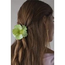 Tropik Hibiskus Çilek Mandal Toka